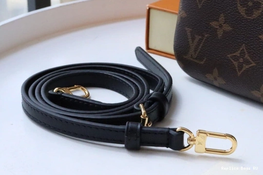 Affordable VUITTON POCHETTE LOUIS ZIP DOUBLE 0730